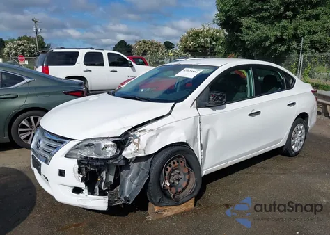 2015 Nissan Sentra Sv from USA, damaged, VIN 3N1AB7AP0FY356713